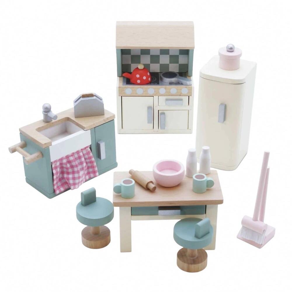 NEW LE TOY VAN kid'swooden dollhouse kitchen furniture in multicolor
